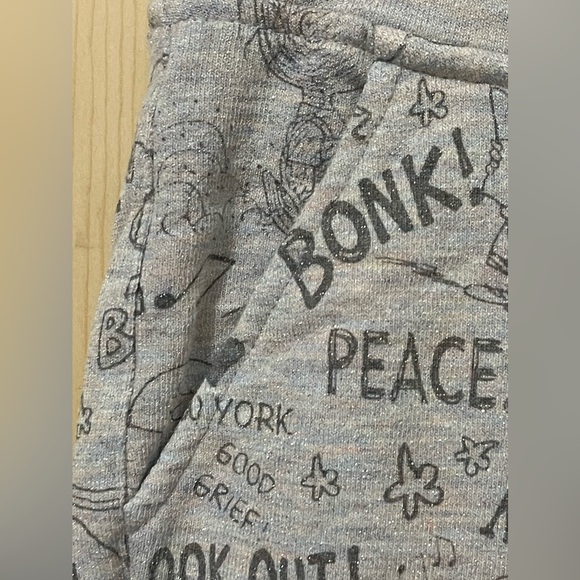 Appaman Peanuts Sparkle Cloud Joggers - Size 6 - Picture 5 of 11